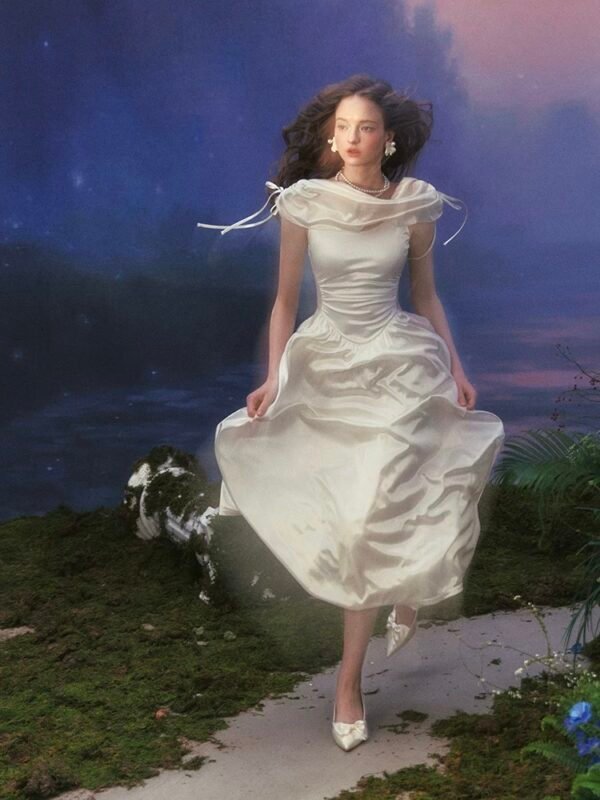 LACEMADE - "Crash Landing On You" Dress - Image 13