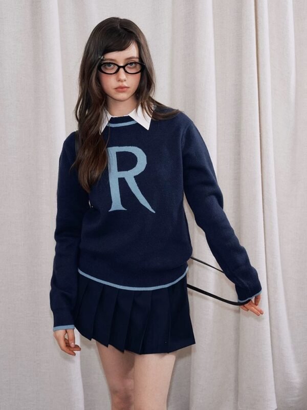 Kyouko House X Harry Potter Lettering Sweater - Image 6