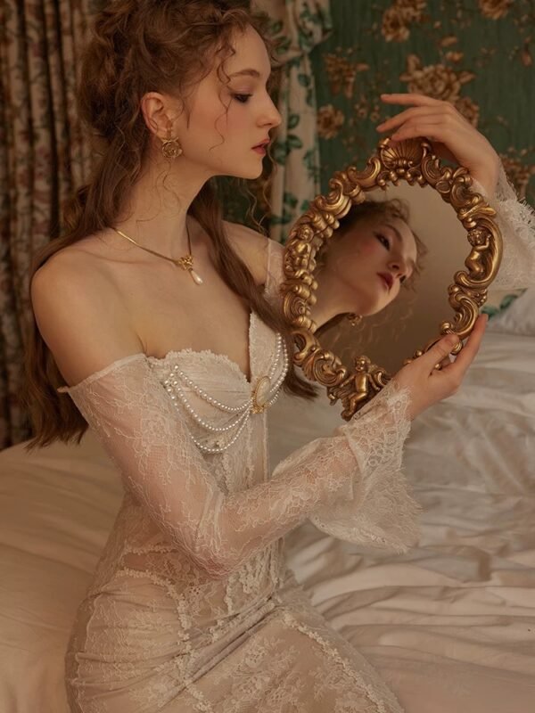LACEMADE - Wings of Losie Corset Dress - Image 8