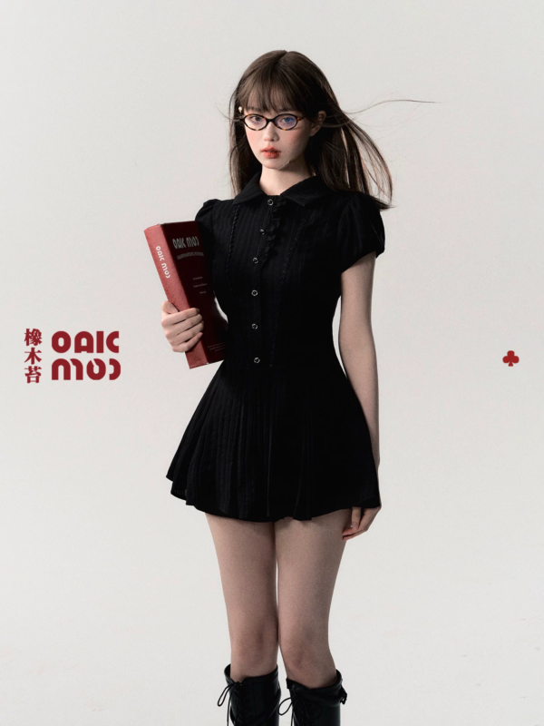 OAKMOO - Waiting for you to finish class Dress - Image 2